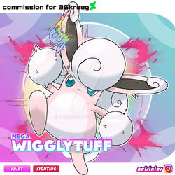 Mega Wigglytuff - Commission