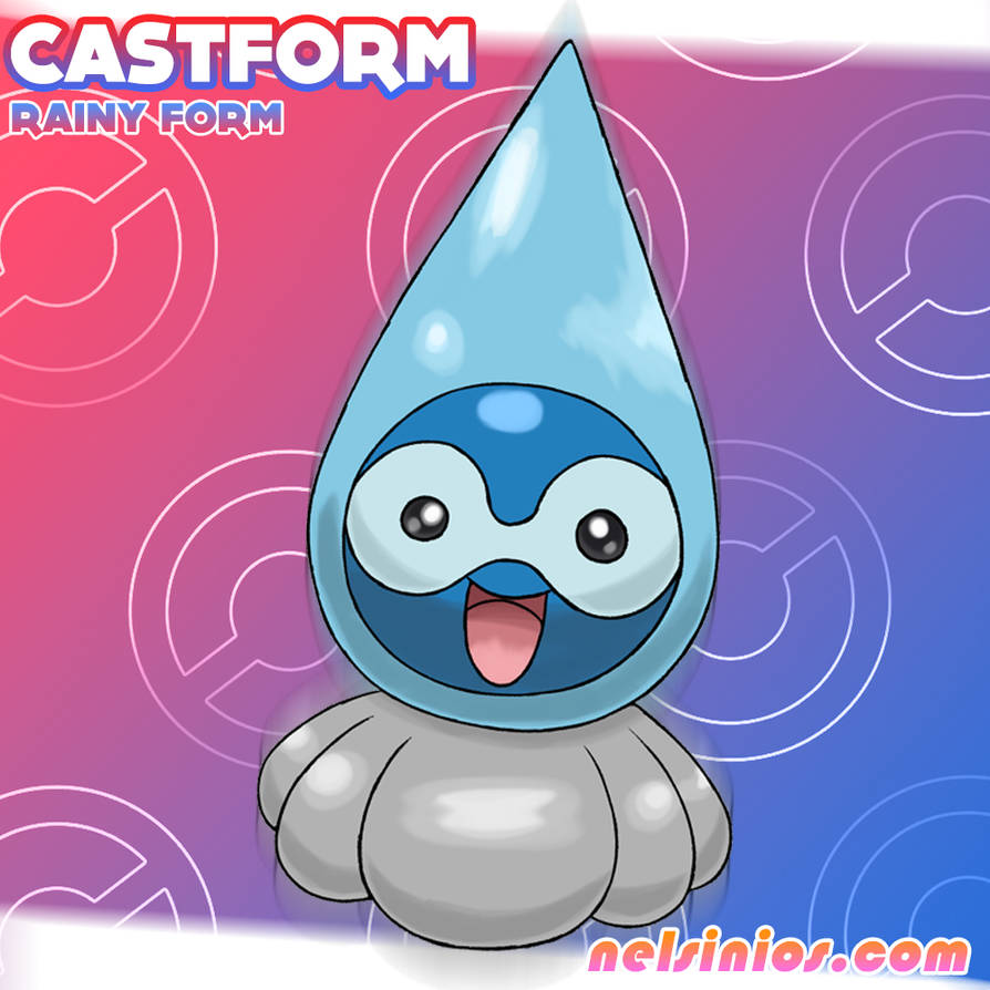 Castform - Rainy Form HD by nelsini0s on DeviantArt