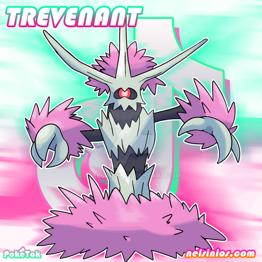 Treevent Trevenant - PokeTok by nelsini0s on DeviantArt