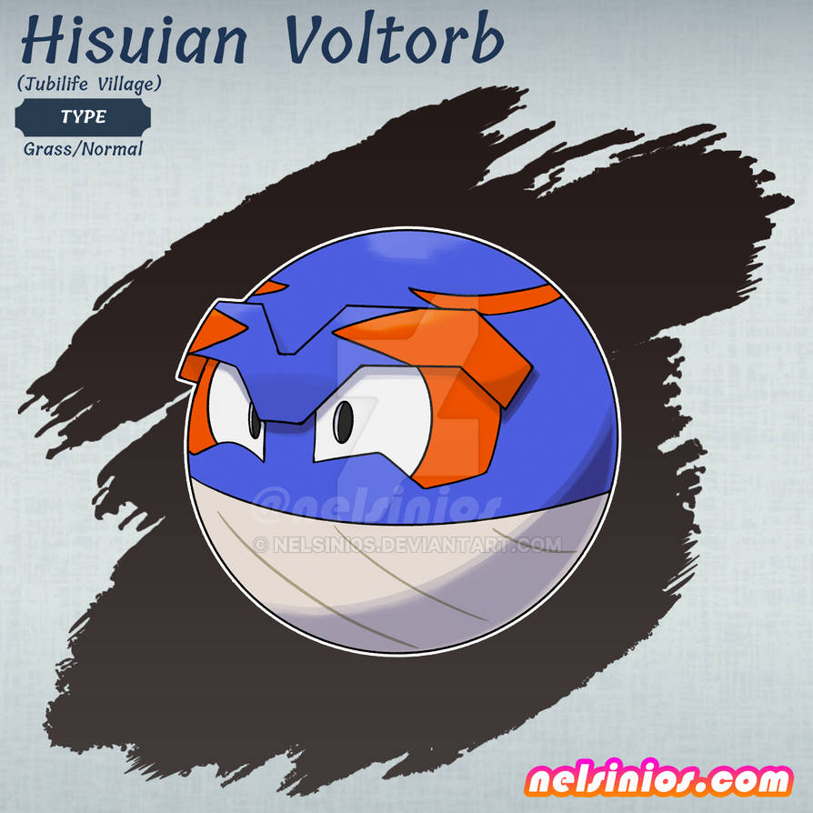 Hisui Voltorb by Ships-Queen on DeviantArt