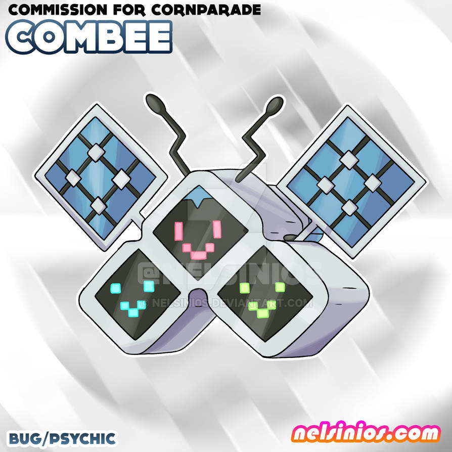 Combee - Commission by nelsini0s on DeviantArt