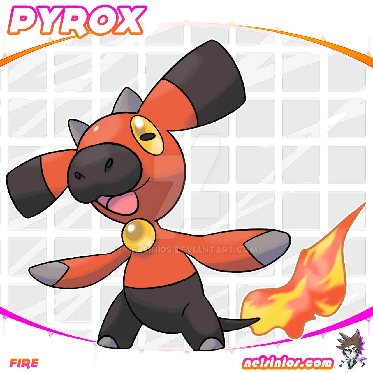 Pyrox by nelsini0s on DeviantArt