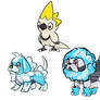 Fakemon - Pitbulls and Cockatoo