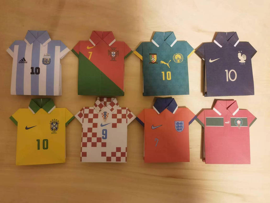 World Cup Origami Jersey By Kingmisty On DeviantArt world-cup-origami-jersey-by-kingmisty-on-deviantart
