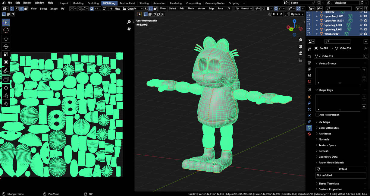 Garfield Animatronic (WIP) by GoodOlePink on DeviantArt