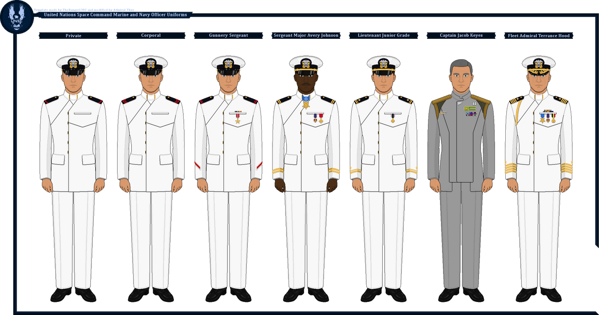 UNSC Uniforms By AdmiralTkxz On DeviantArt unsc-uniforms-by-admiraltkxz-on-deviantart