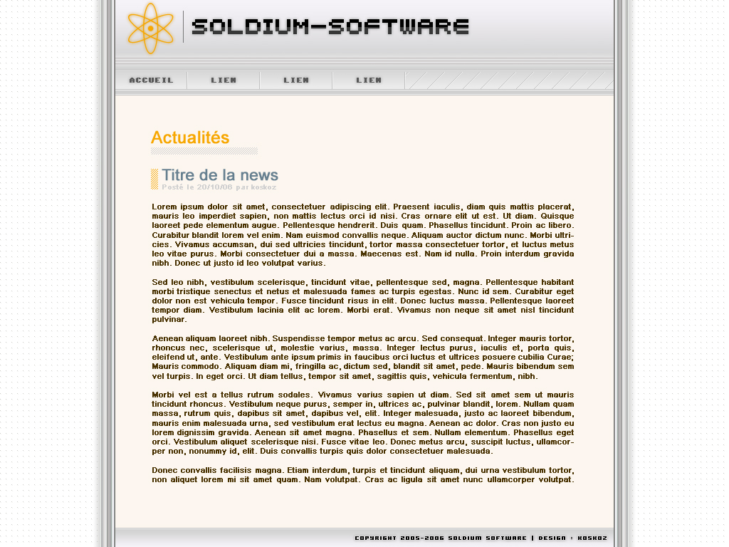 Soldium Software