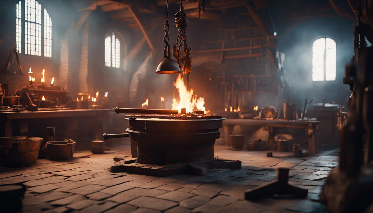 Forge Renaissance Medieval forge by karlomura on DeviantArt