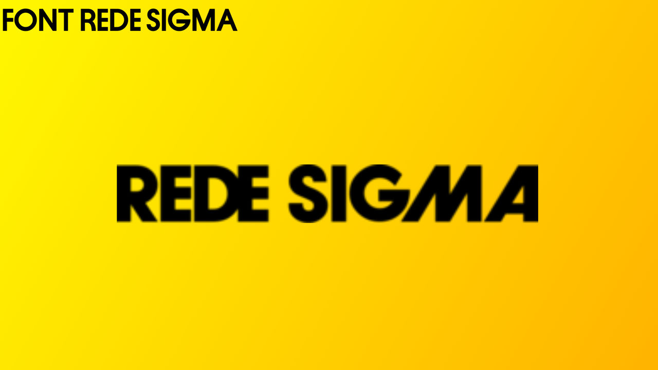 Font Rede Sigma by RedeRicky on DeviantArt