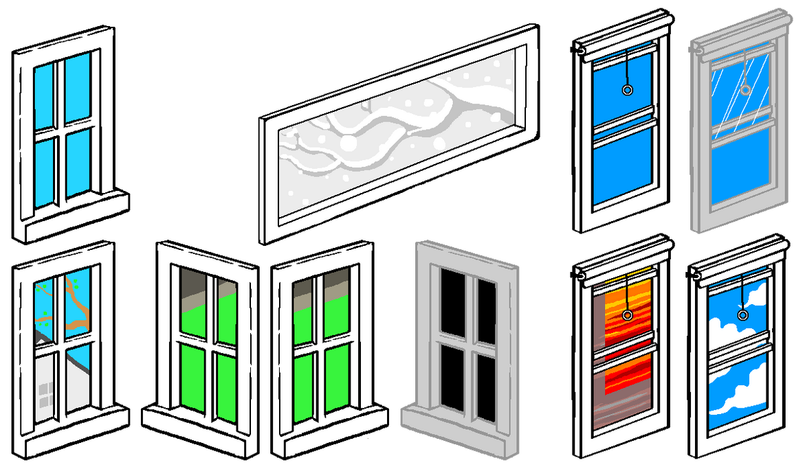 Windows House Animation House Windows by The-Wandering-Fairy on DeviantArt