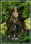 Green Goddess of Beltane by ArwensGrace