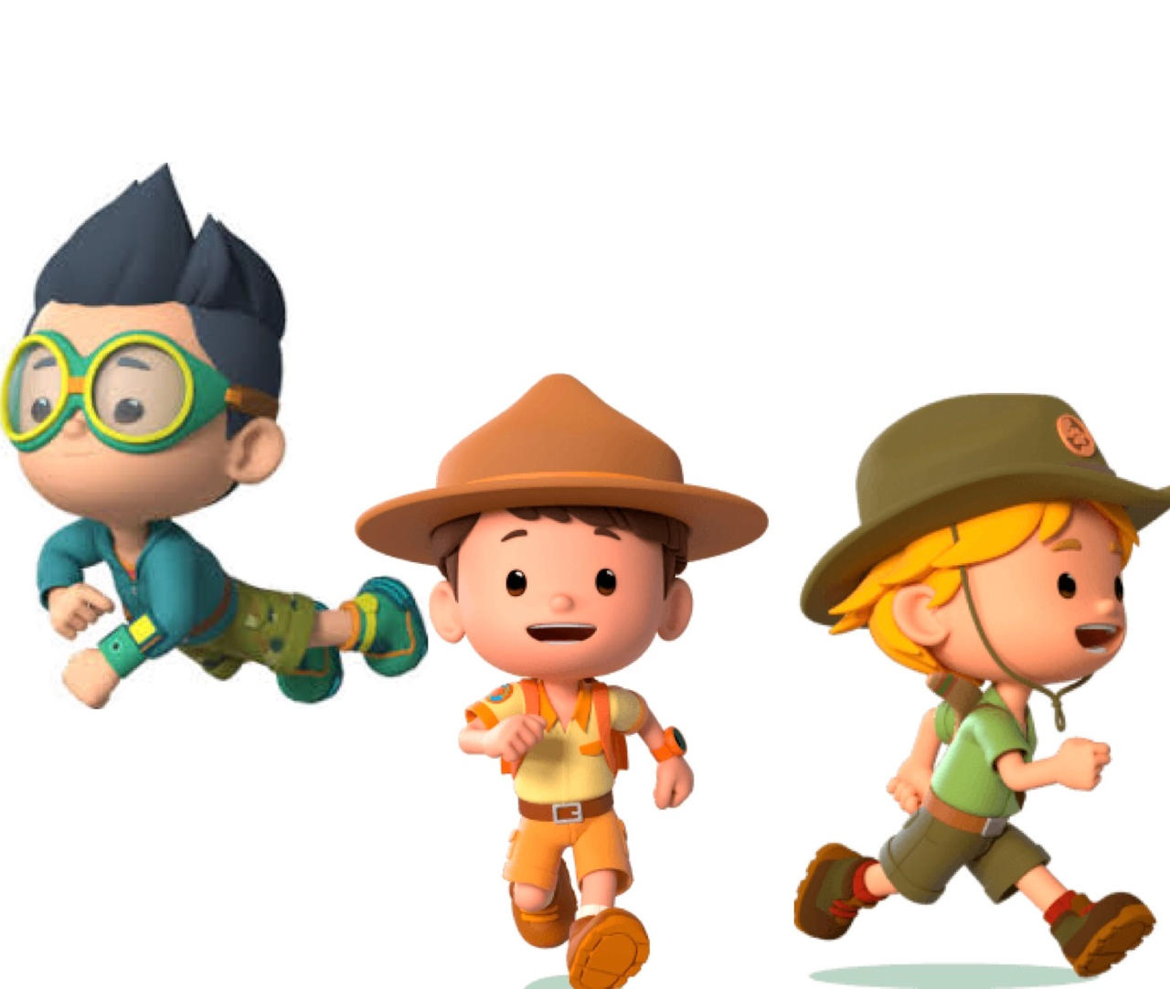 Trio Leo the wildlife Ranger by squlliam06 on DeviantArt
