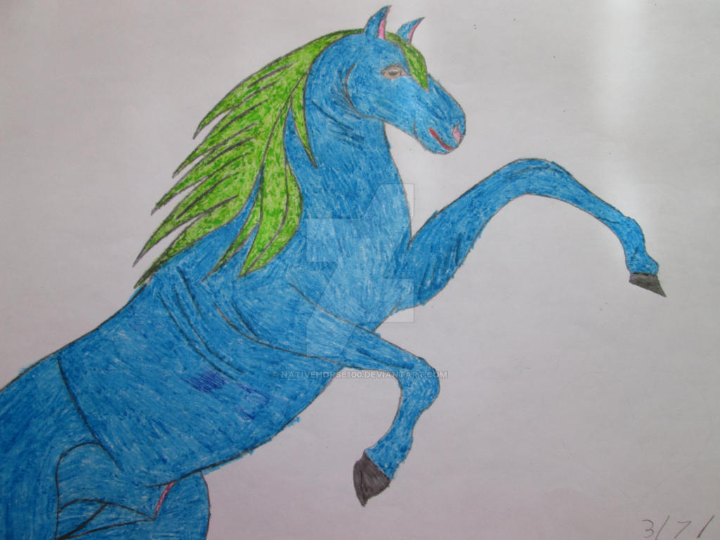 Blue Horse