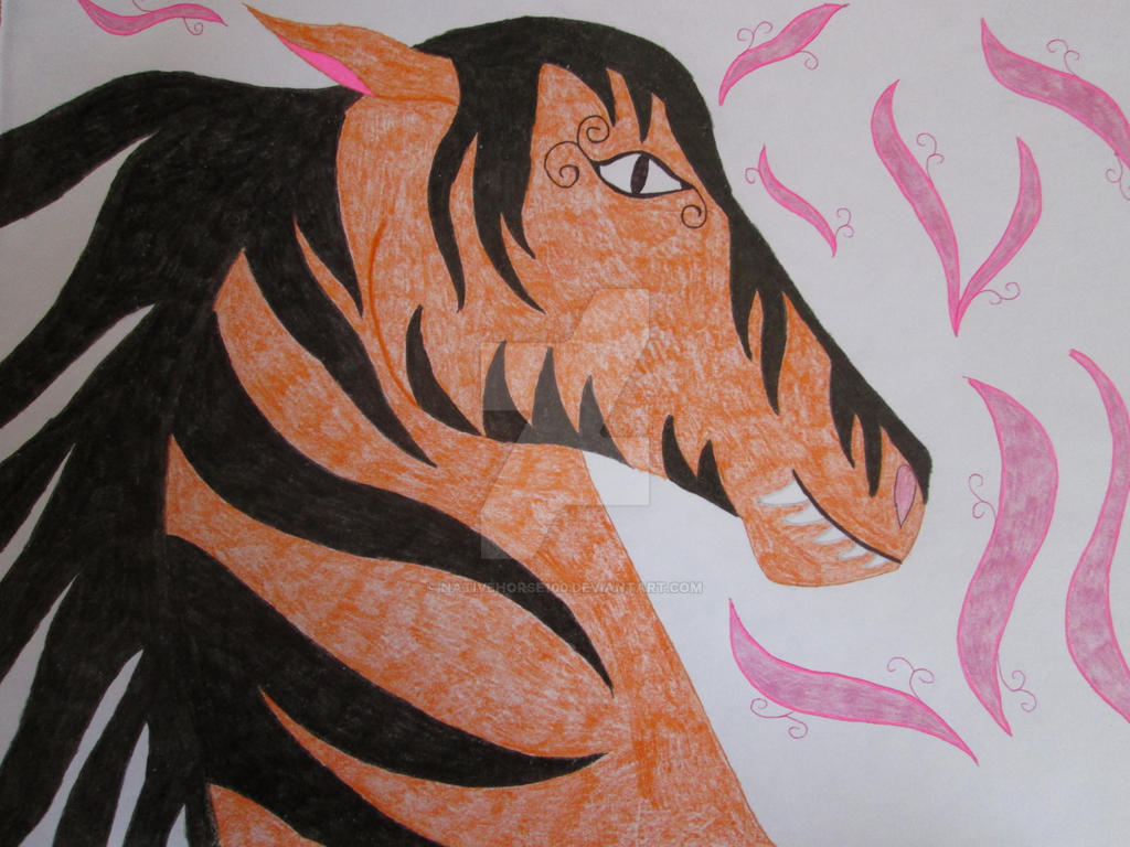 Tiger horse