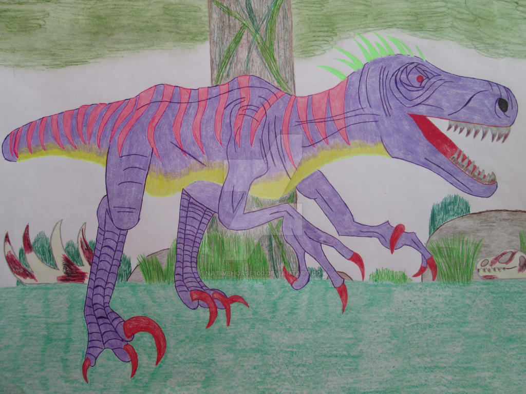 Purple Turok utahraptor