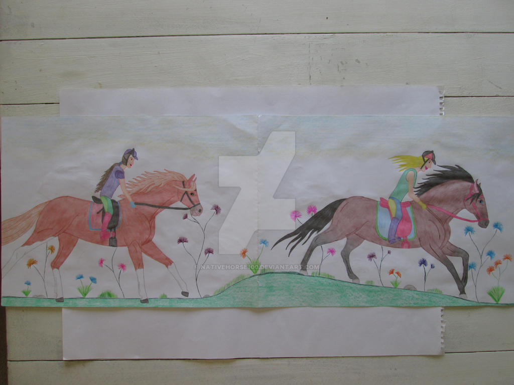 Horse back riding trip