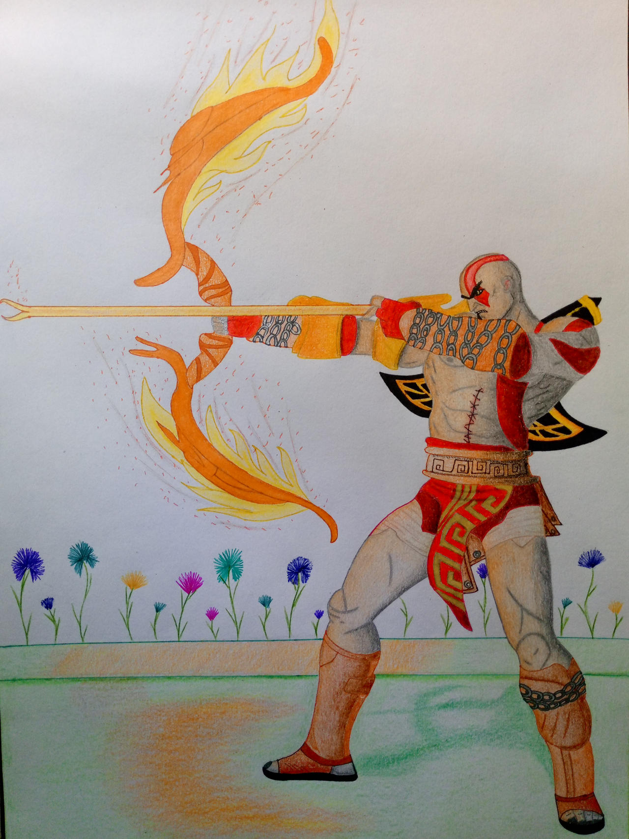 Kratos from Mortal Kombat 9