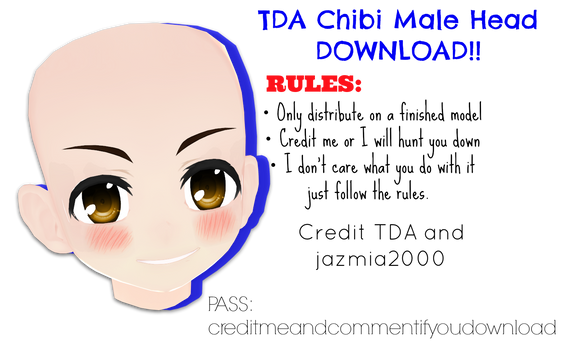 TDA Chibi Male Edit DL!!