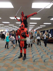 Deadpool Tower Pittsburgh Comicon 2014