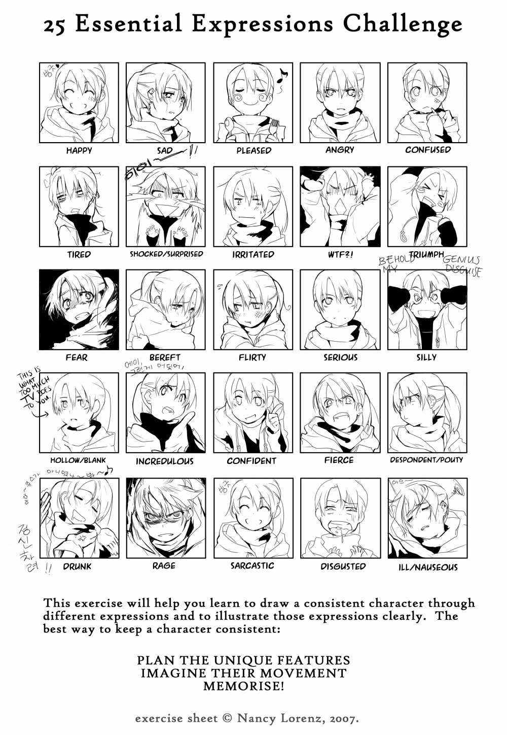 25 Expressions Challenge