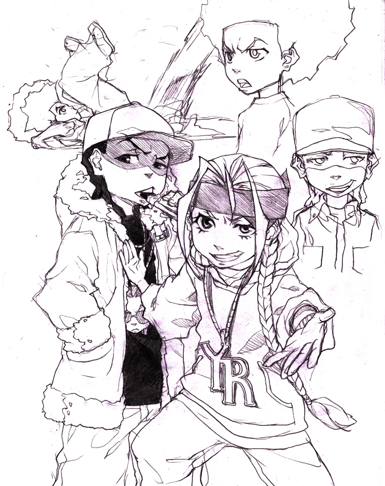 Boondocks sketches 3