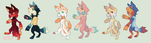 Anthro Canine Adopts // OPEN