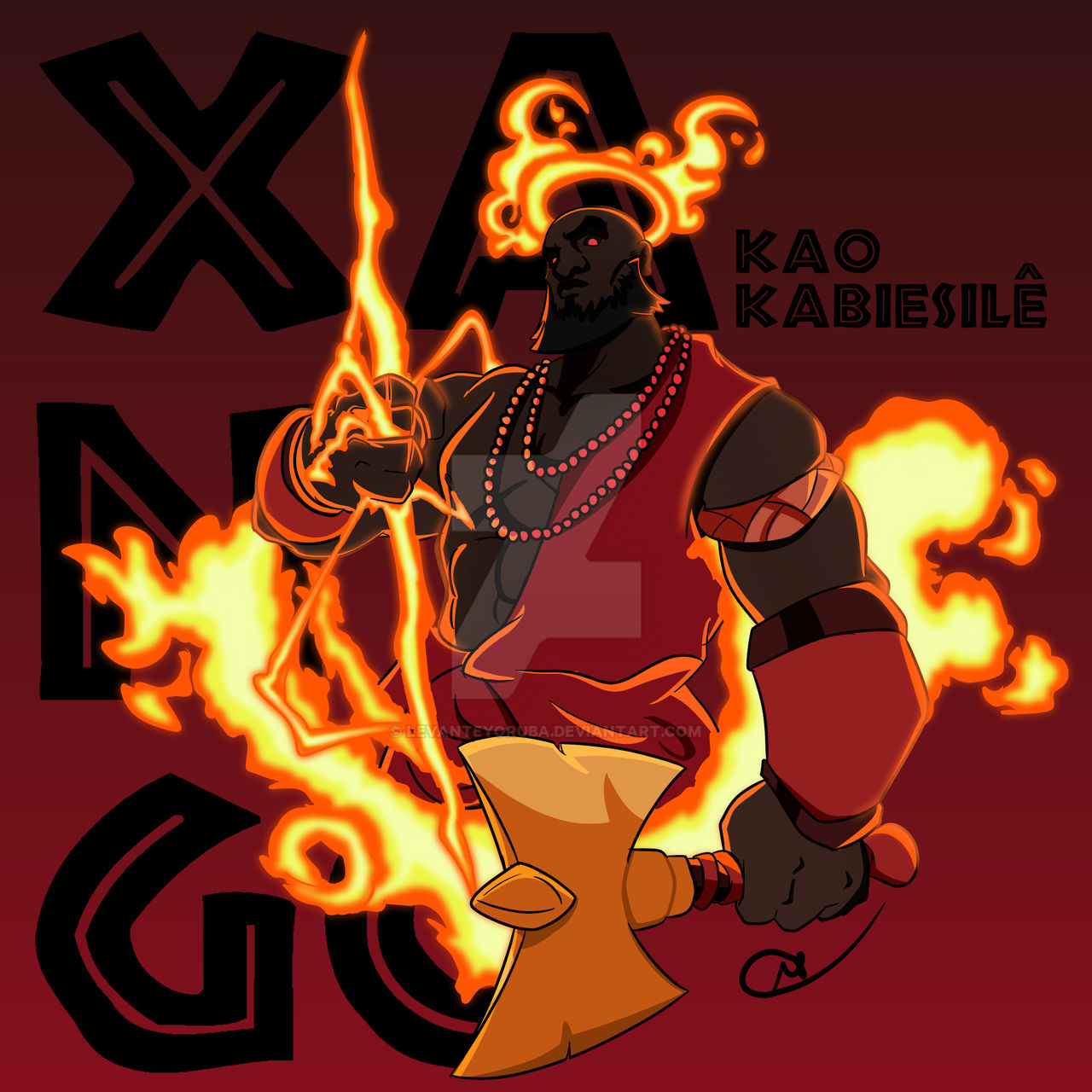 Xango by LevanteYoruba on DeviantArt