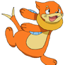 Teeter-Dancing Buizel (transparent background)