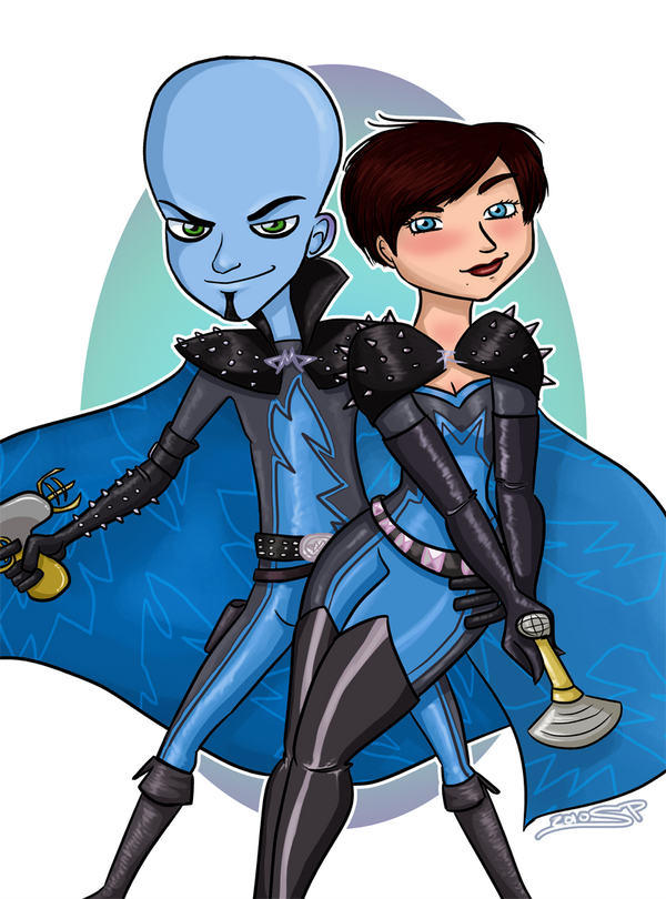 Megamind and Roxanne by hrfarrington on DeviantArt