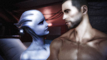 Shepard and Liara