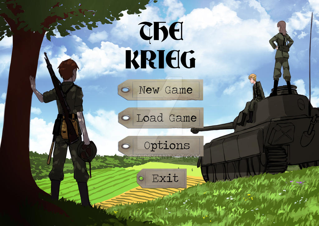 Game concept art -Title Screen- by AFBA on DeviantArt