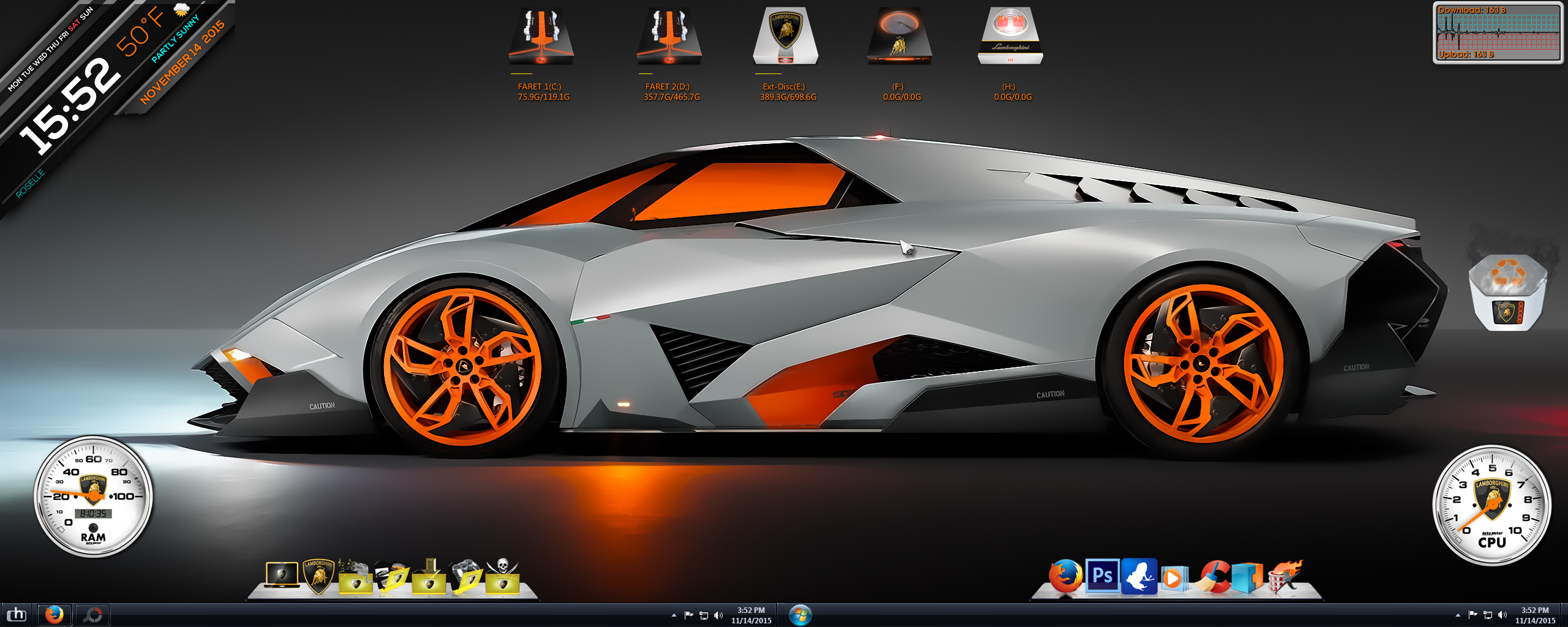 Lamborghini Egoista Screenshot