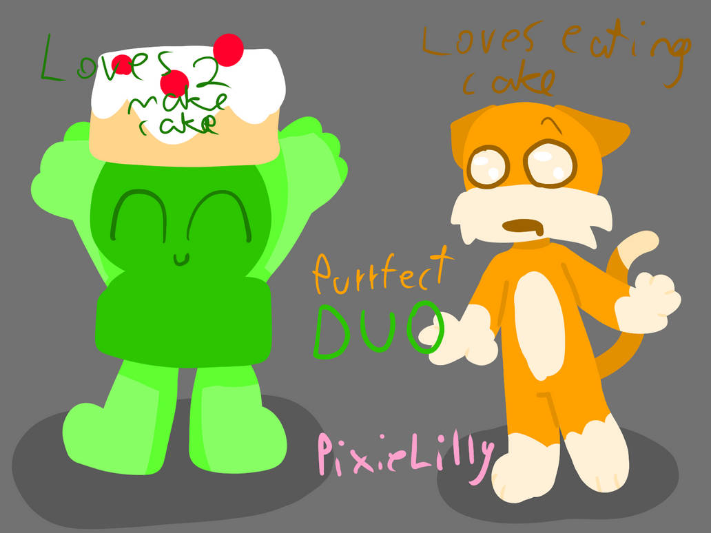 Purrfect Duo by PixieLilly on DeviantArt
