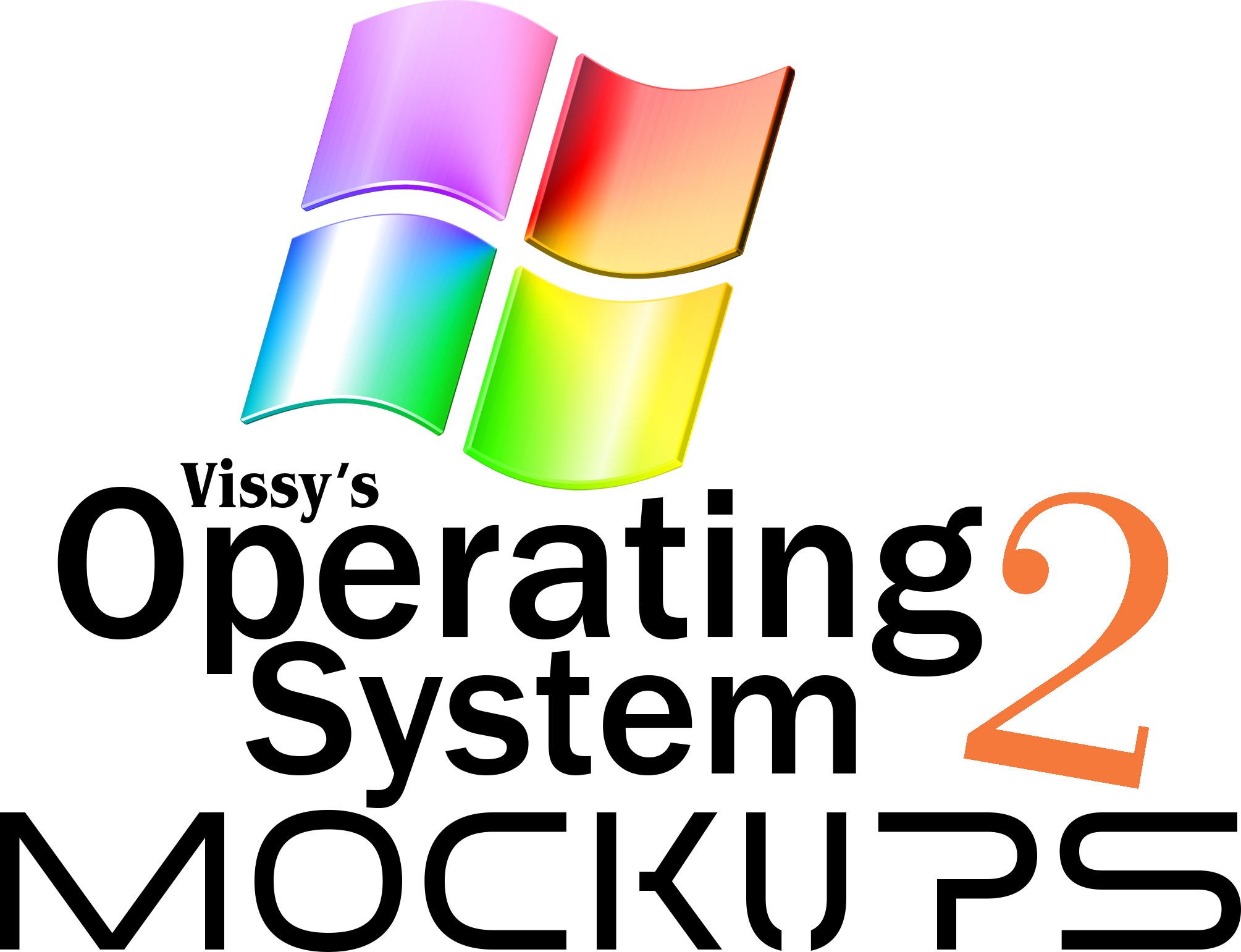 Vissy's OS Mockups 2 Logo (Black Text) by Vissy1 on DeviantArt