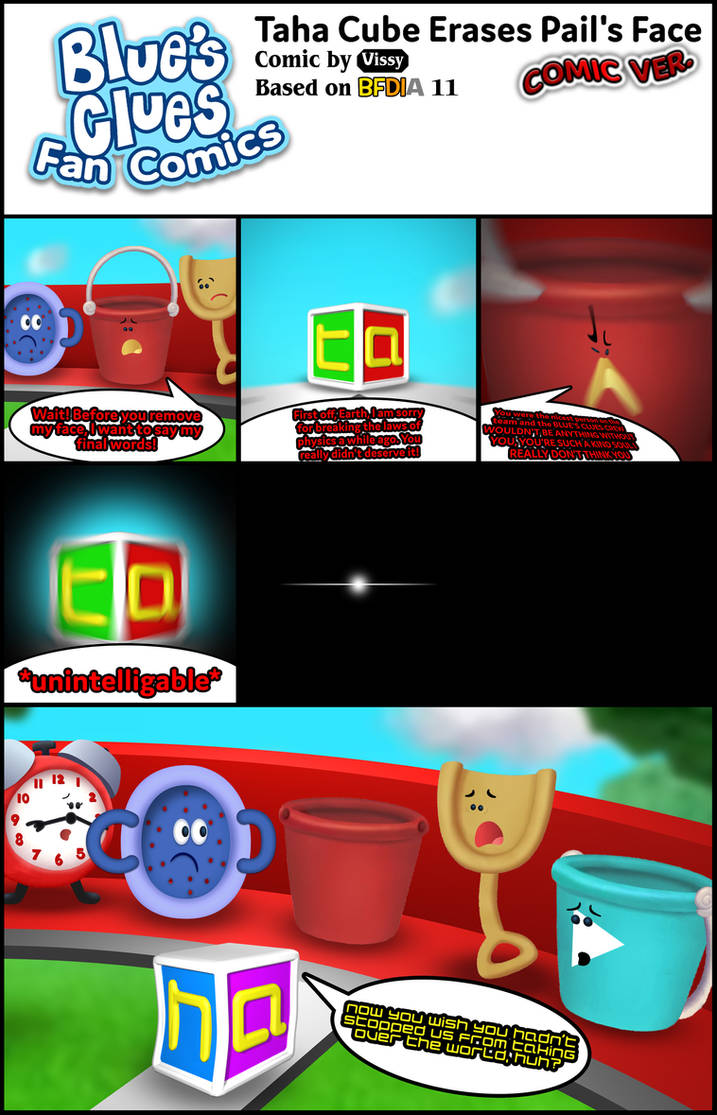 Taha Cube Erases Pail's Face (Comic Version) by Vissy1 on DeviantArt