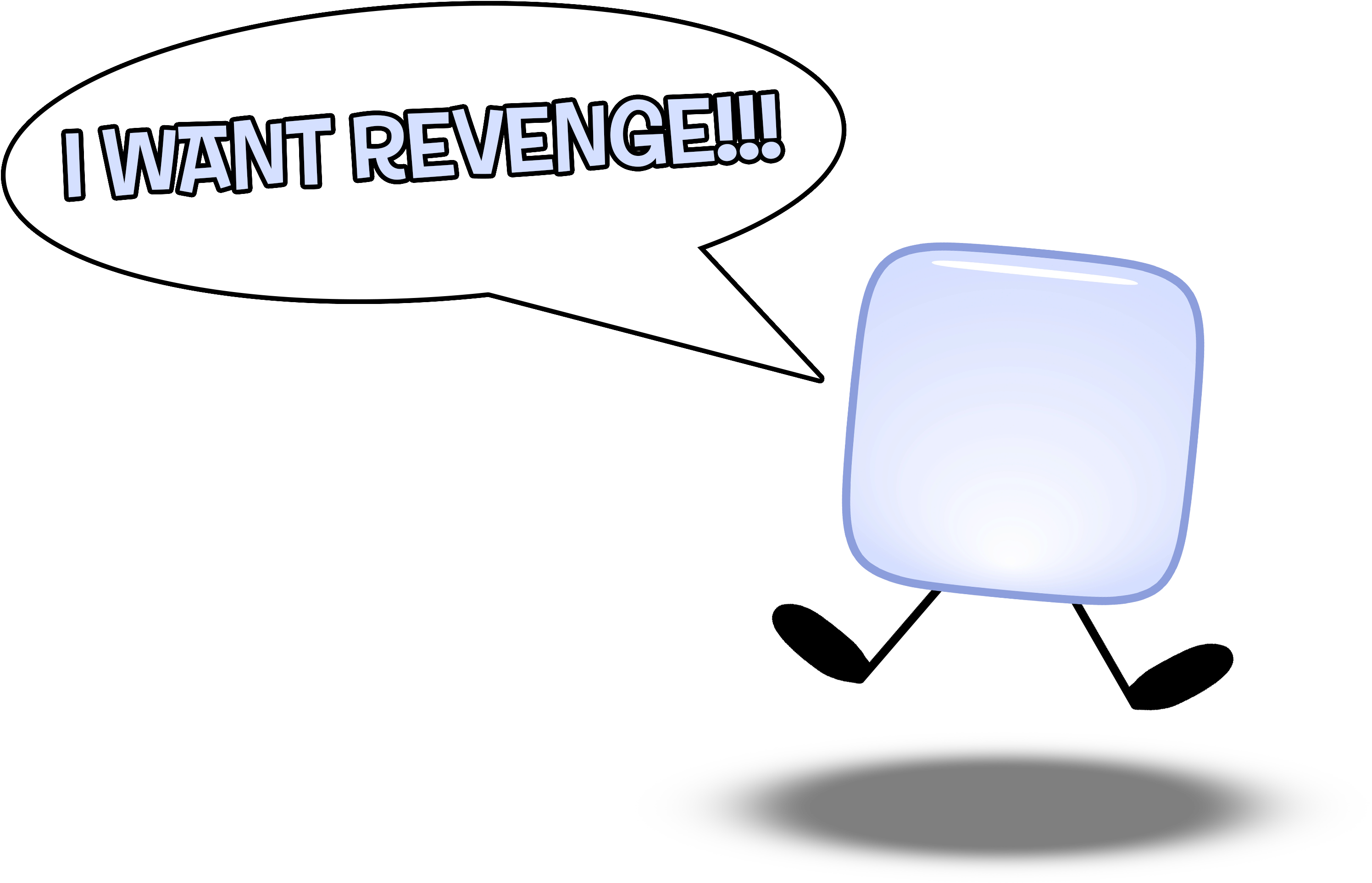 Ice Cube Loses Her Face by Vissy1 on DeviantArt