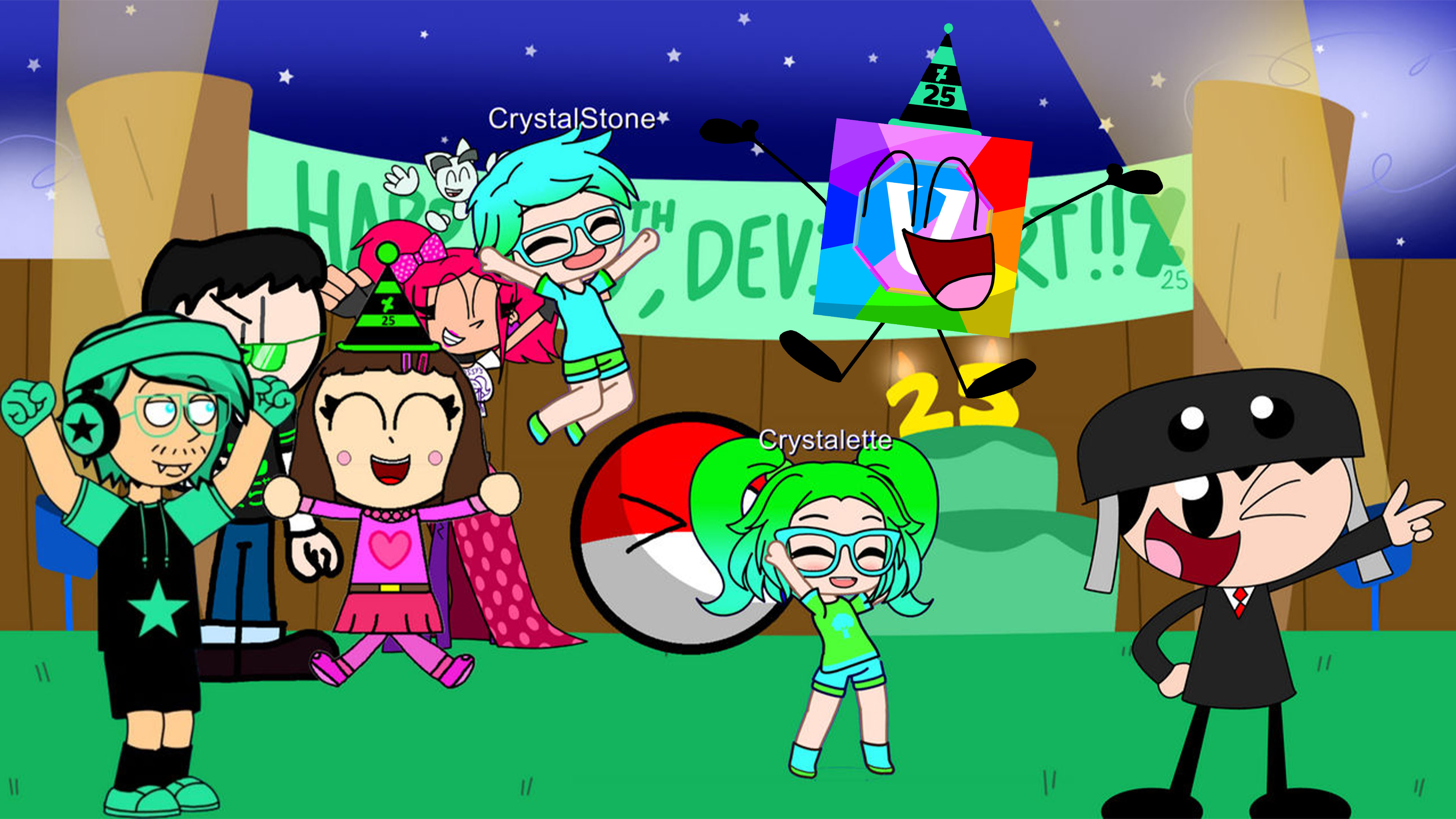 Random250 Deviantart My DeviantArt 25th Celebration Collab Entry by Vissy1 on DeviantArt