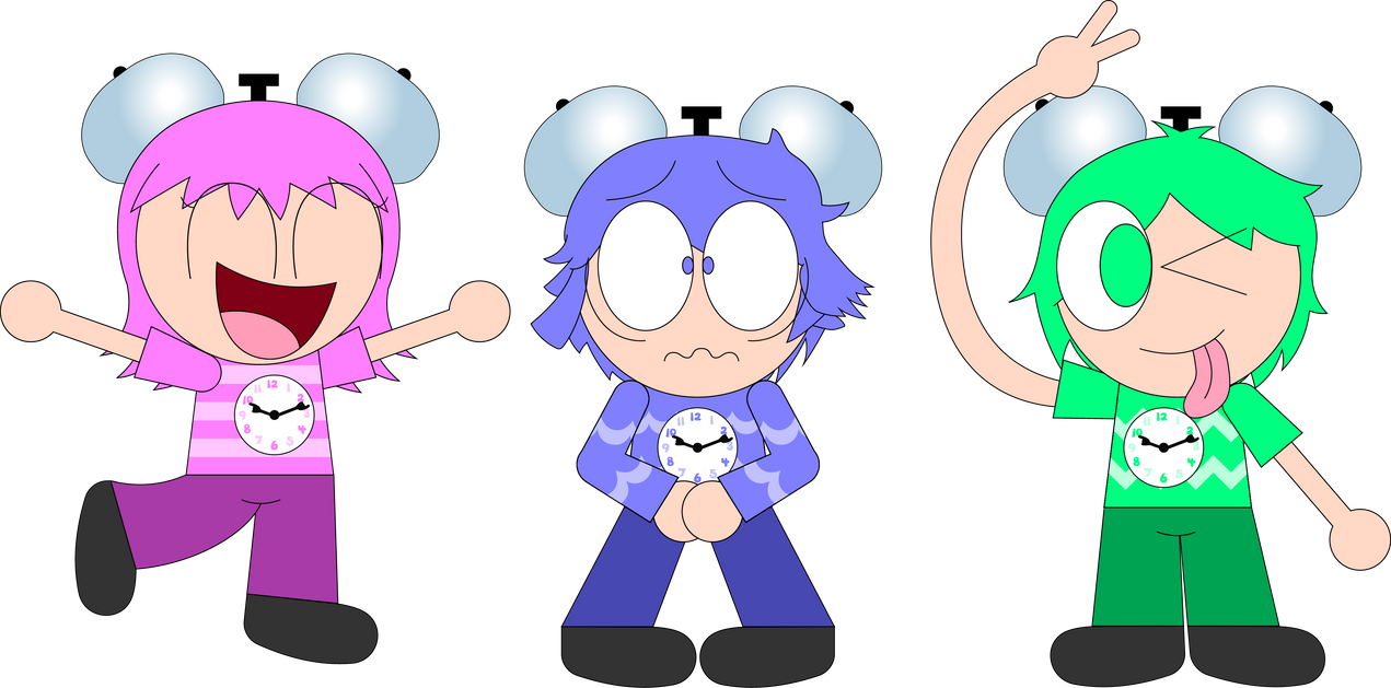 More Humanized Clocks by Vissy1 on DeviantArt