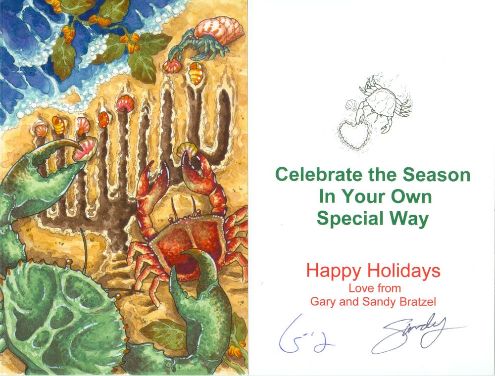 2015 Holiday Card for Gary and Sandy