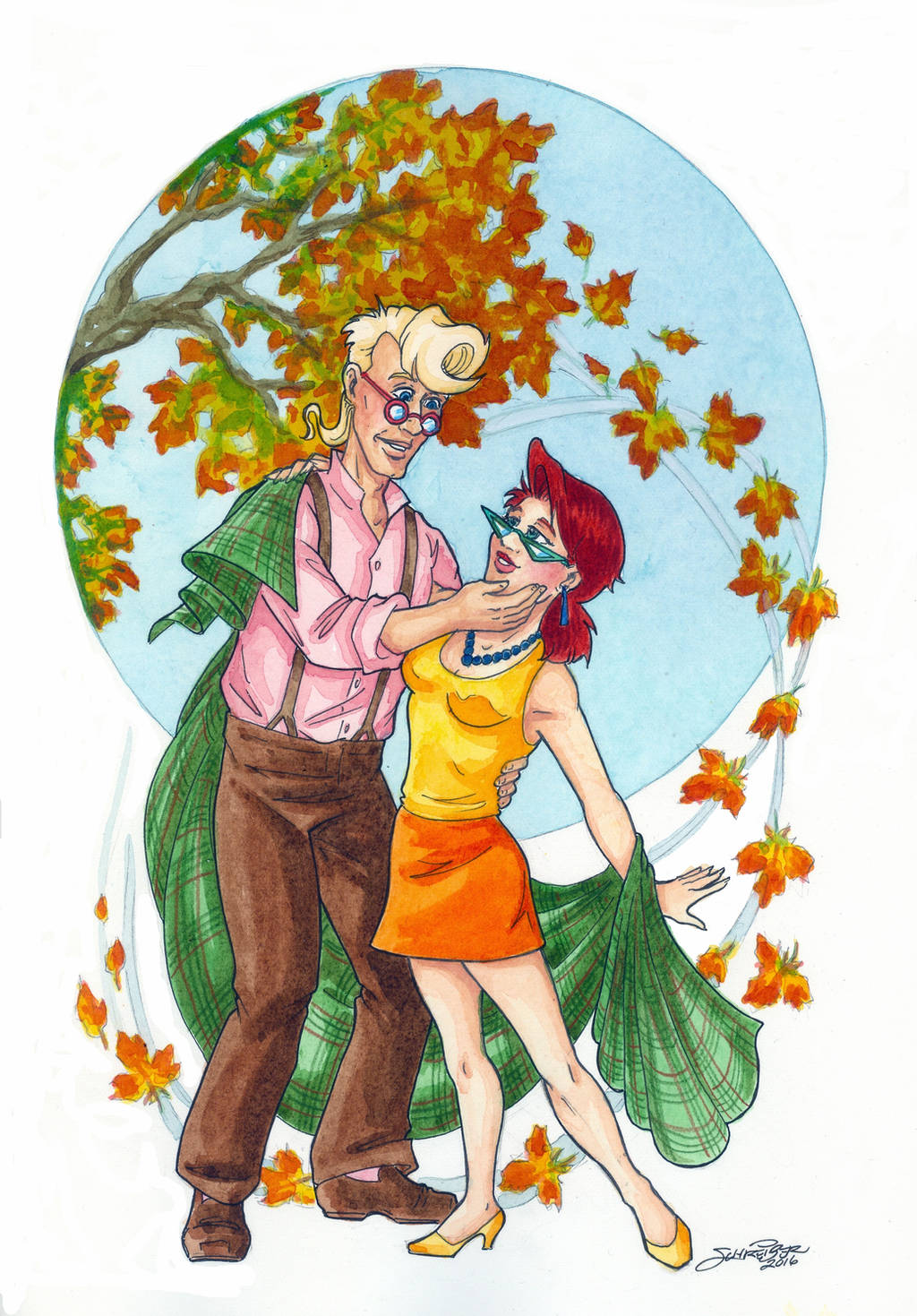 A Walk in the Park by SandySchreiber