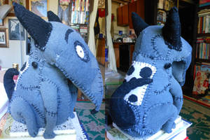 Custom Frankenweenie Frontal and Rear View