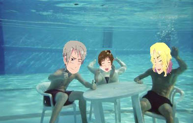 Bad Touch Trio Pool Party!