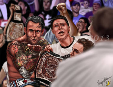 CM Punk Kiss Off