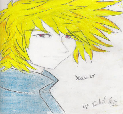 my anime character Xavier