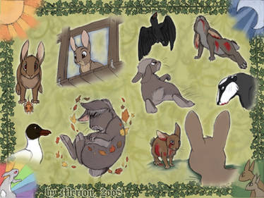 Watership Down Sketches