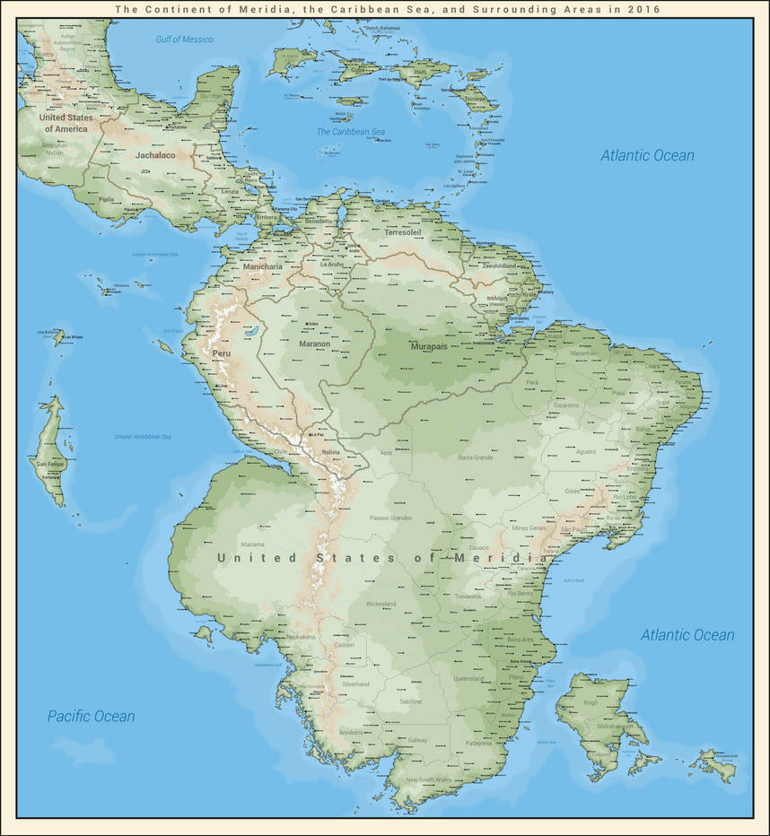 Meridia (South America) in 2016 | Earth 98 by DeFlame on DeviantArt