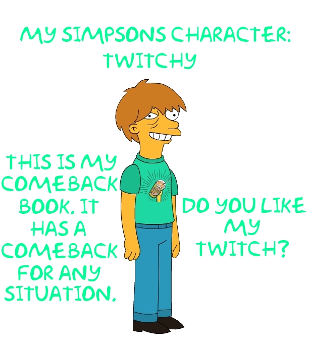 My Simpsons Character