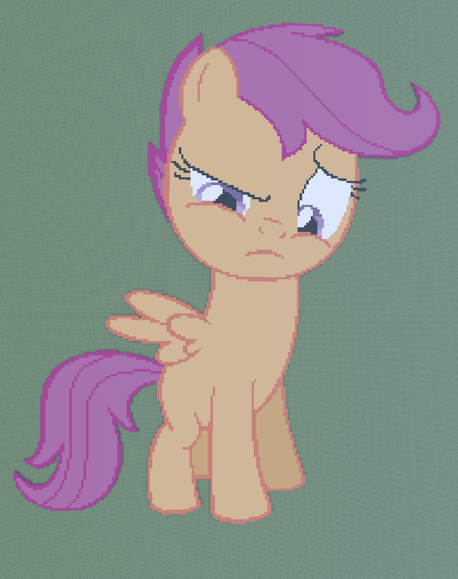 Minecraft Art: Scootaloo