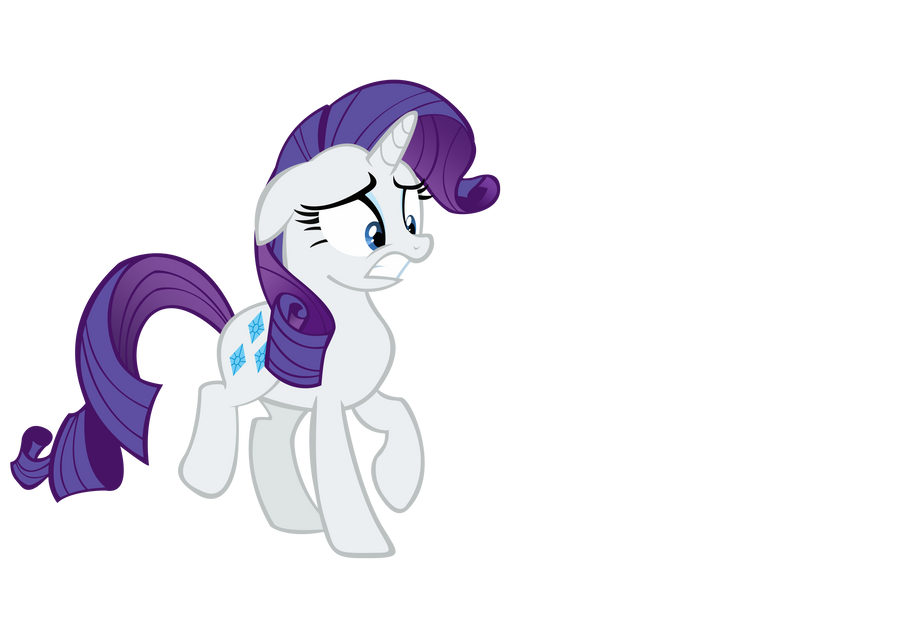 Rarity is Afraid by AB-Anarchy on DeviantArt
