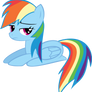 Rainbow Dash - Sad and upset